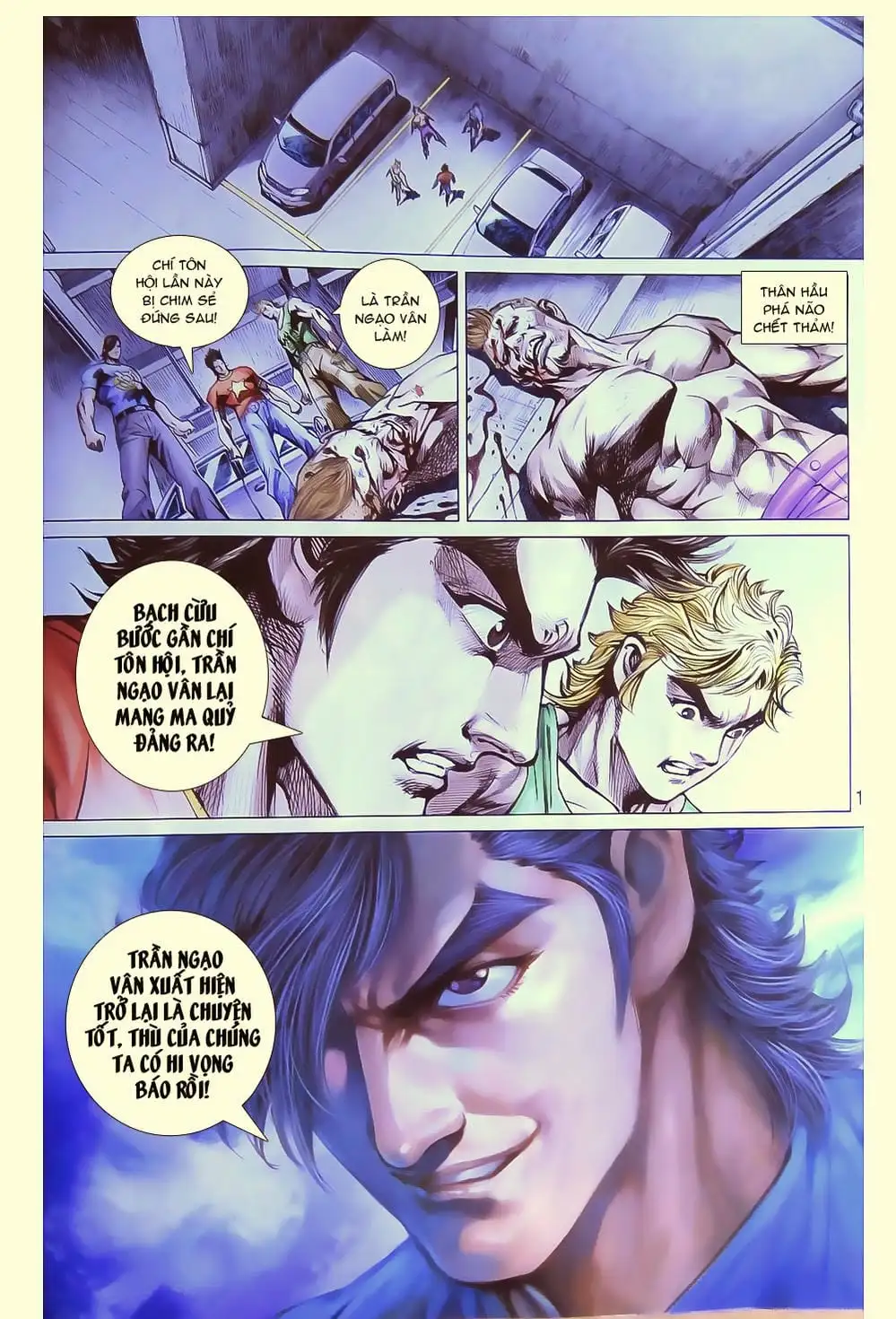 Truyện Tranh Tân Tác Long Hổ Môn trang 4