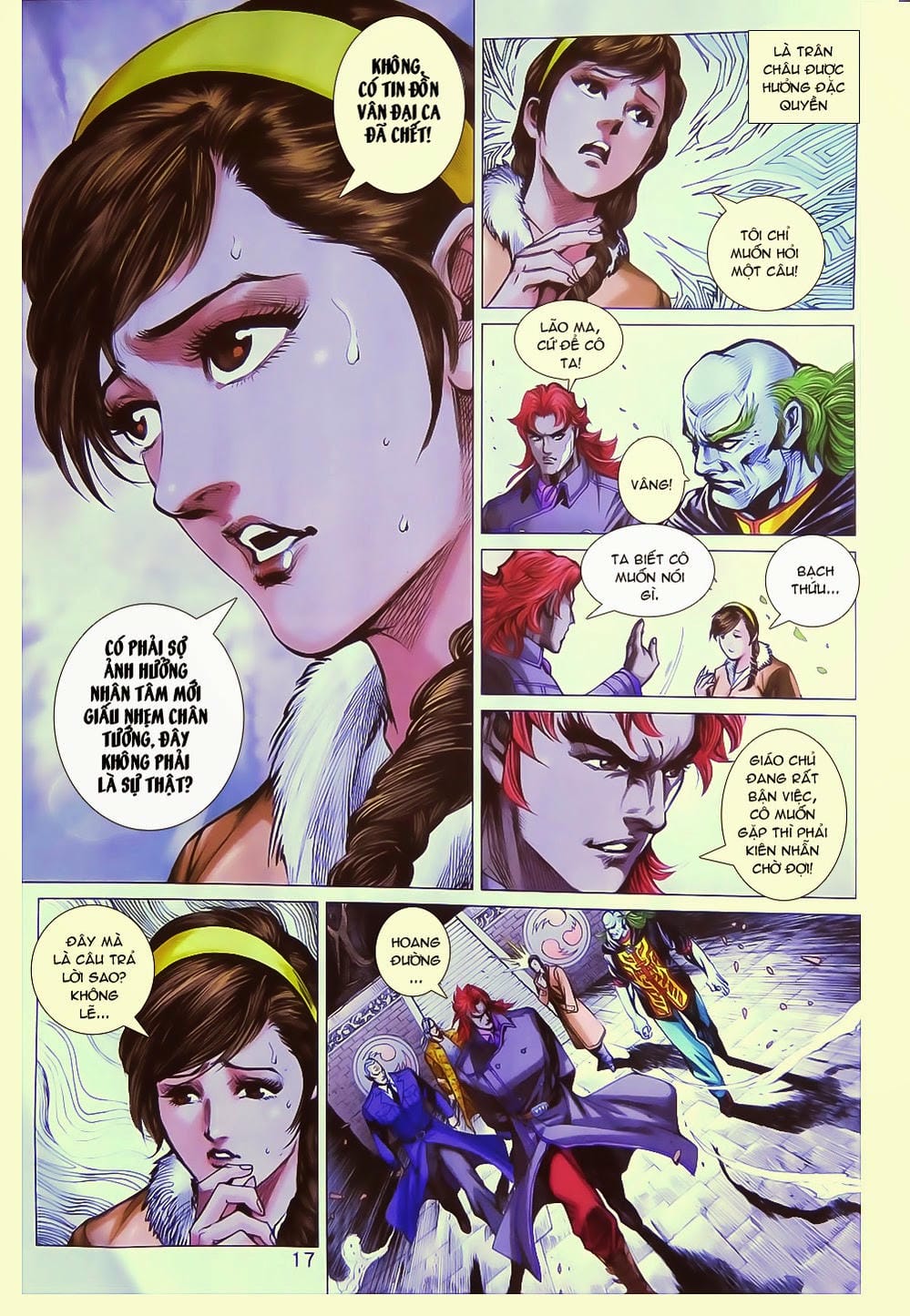 Truyện Tranh Tân Tác Long Hổ Môn trang 4