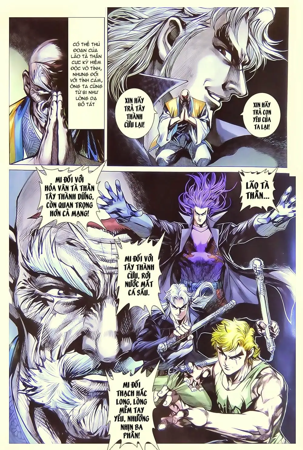 Truyện Tranh Tân Tác Long Hổ Môn trang 4