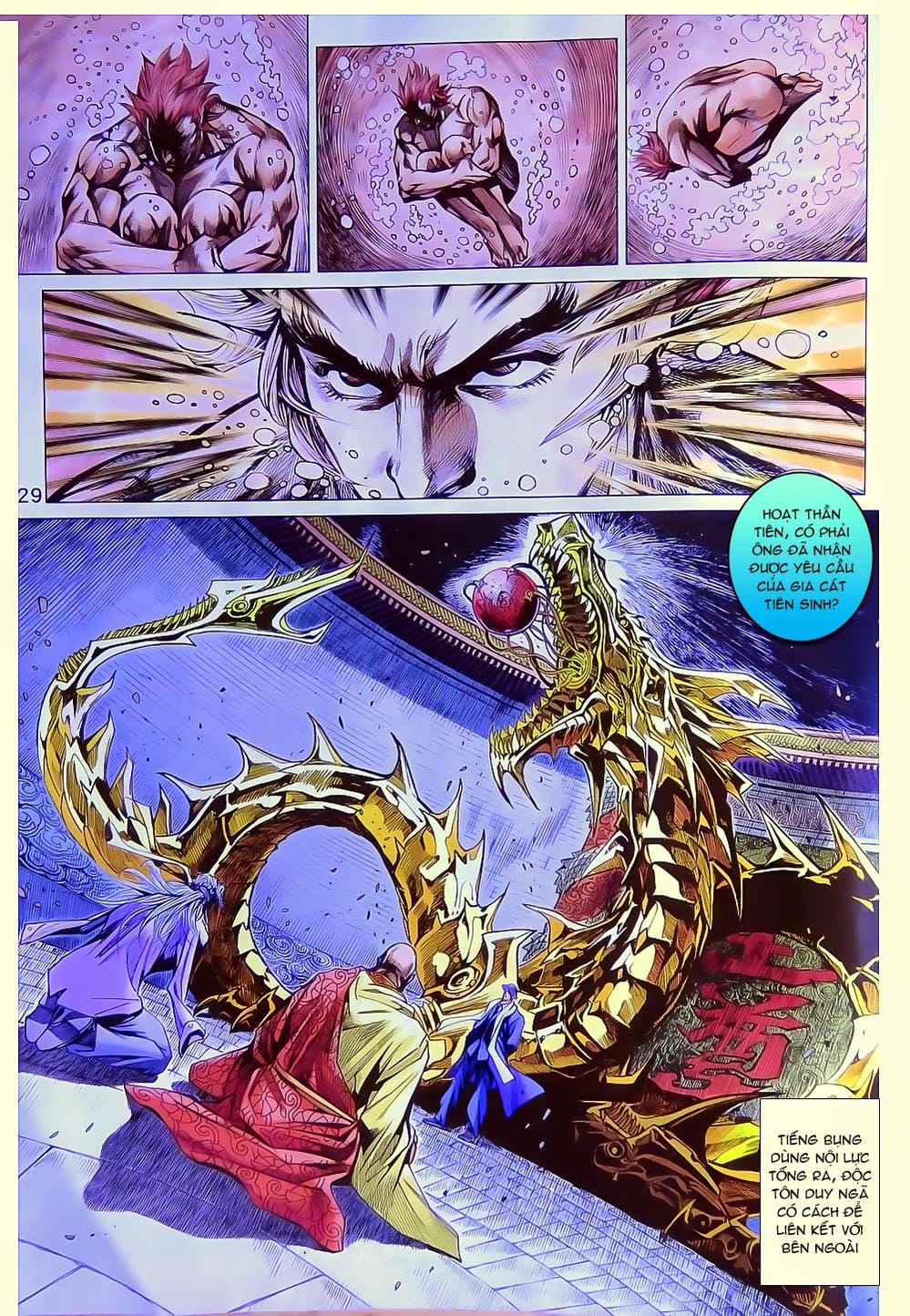 Truyện Tranh Tân Tác Long Hổ Môn trang 4