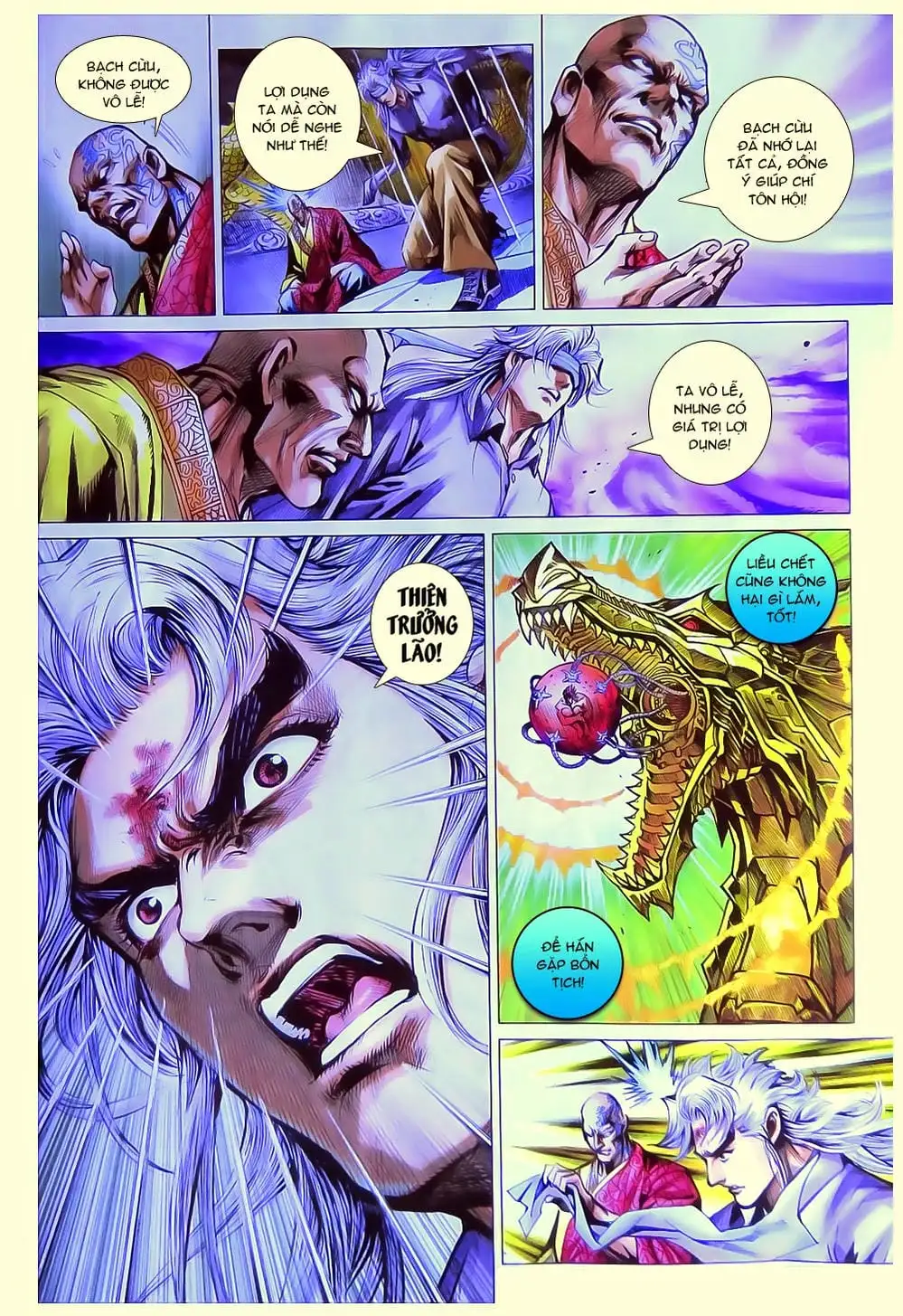 Truyện Tranh Tân Tác Long Hổ Môn trang 4