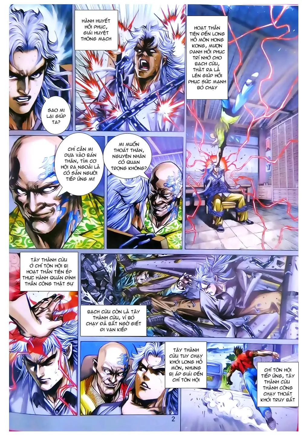 Truyện Tranh Tân Tác Long Hổ Môn trang 4