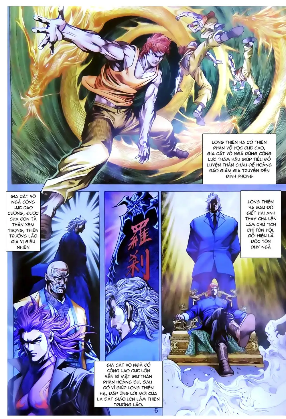 Truyện Tranh Tân Tác Long Hổ Môn trang 4
