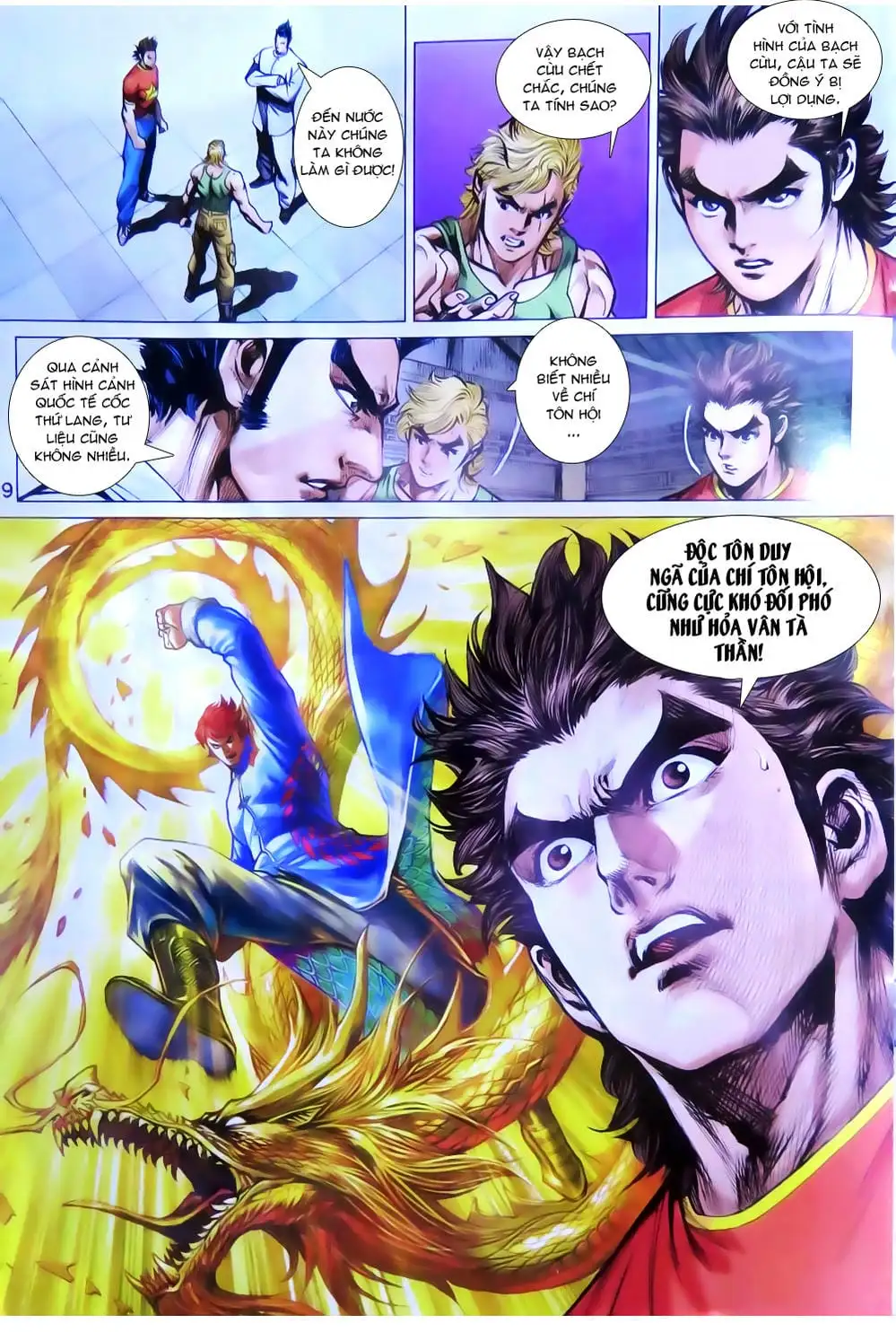 Truyện Tranh Tân Tác Long Hổ Môn trang 4