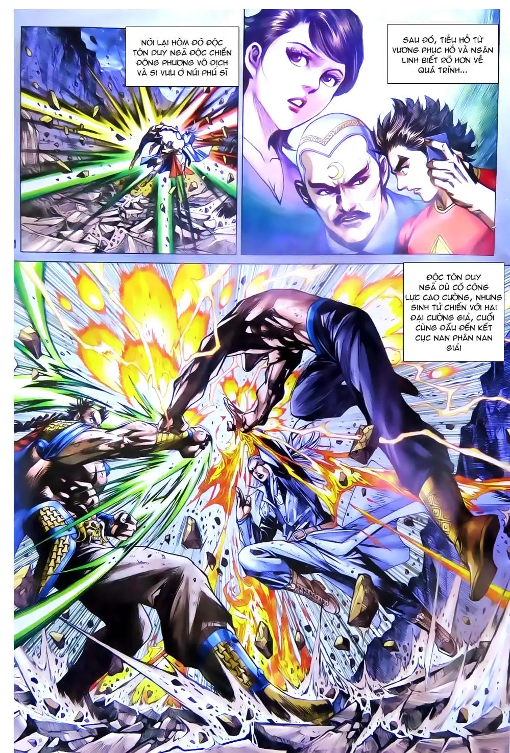 Truyện Tranh Tân Tác Long Hổ Môn trang 4