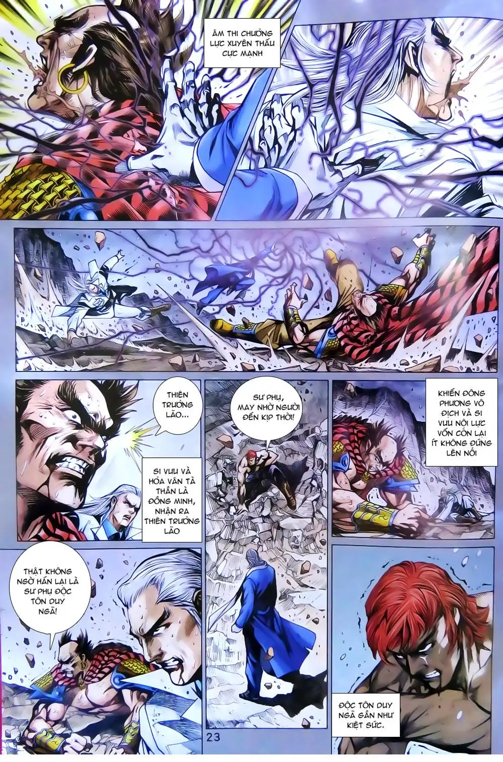 Truyện Tranh Tân Tác Long Hổ Môn trang 4