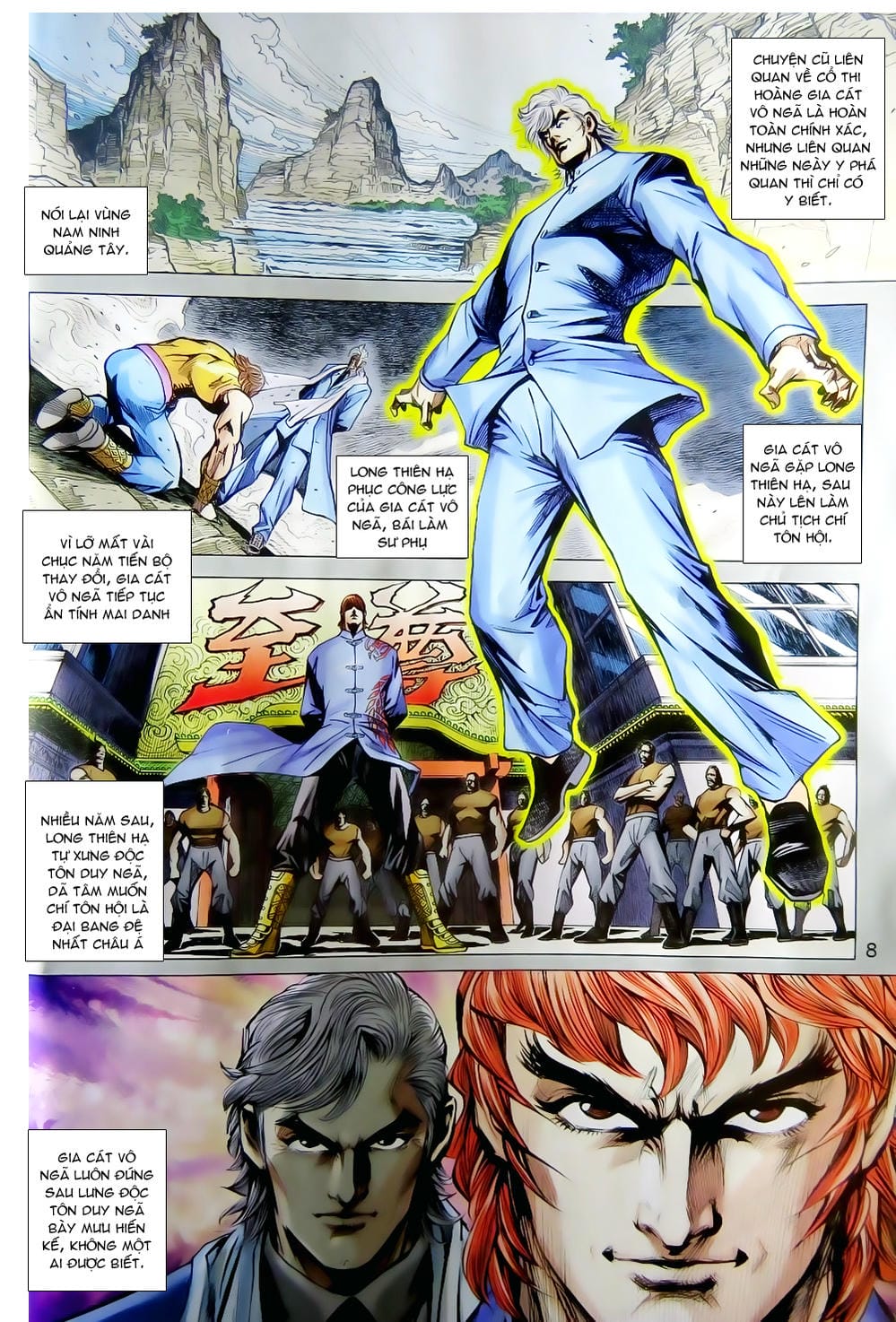 Truyện Tranh Tân Tác Long Hổ Môn trang 4