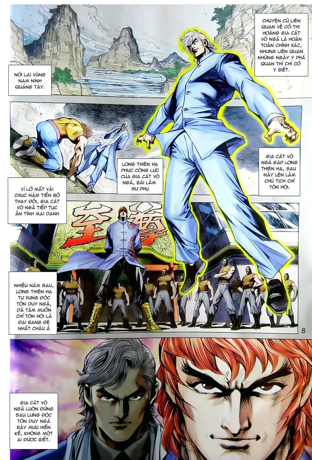 Truyện Tranh Tân Tác Long Hổ Môn trang 4