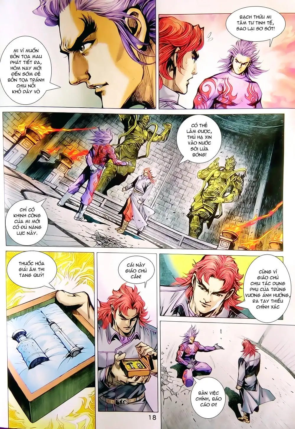 Truyện Tranh Tân Tác Long Hổ Môn trang 4