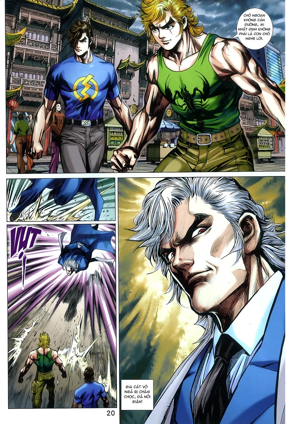 Truyện Tranh Tân Tác Long Hổ Môn trang 4