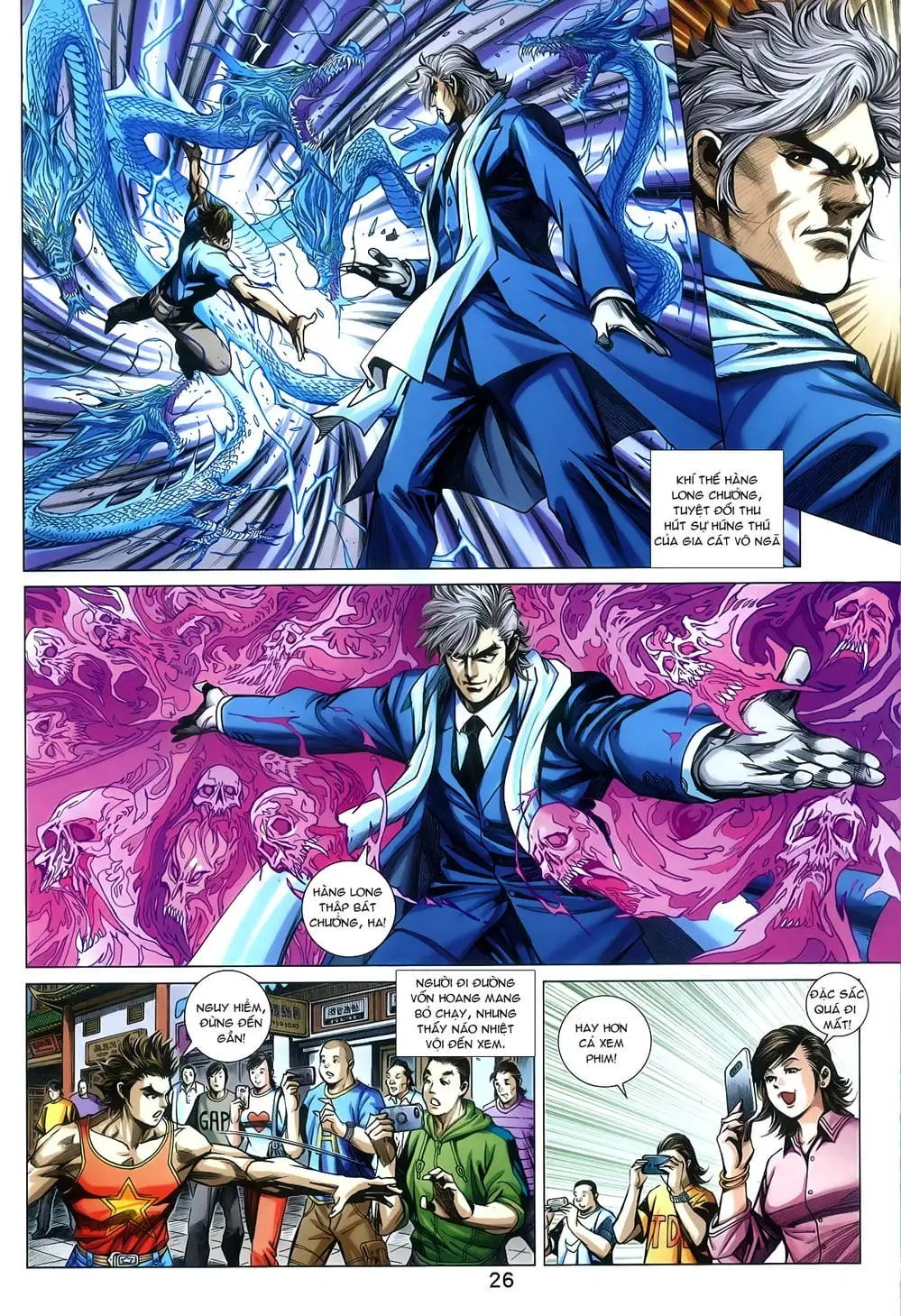 Truyện Tranh Tân Tác Long Hổ Môn trang 4