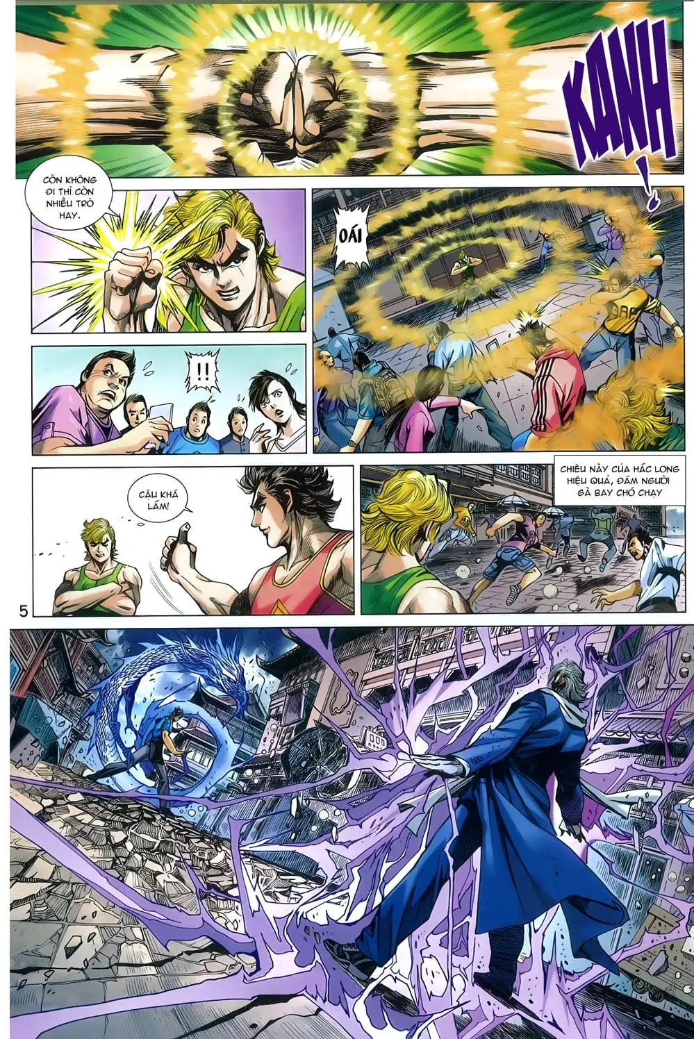 Truyện Tranh Tân Tác Long Hổ Môn trang 4