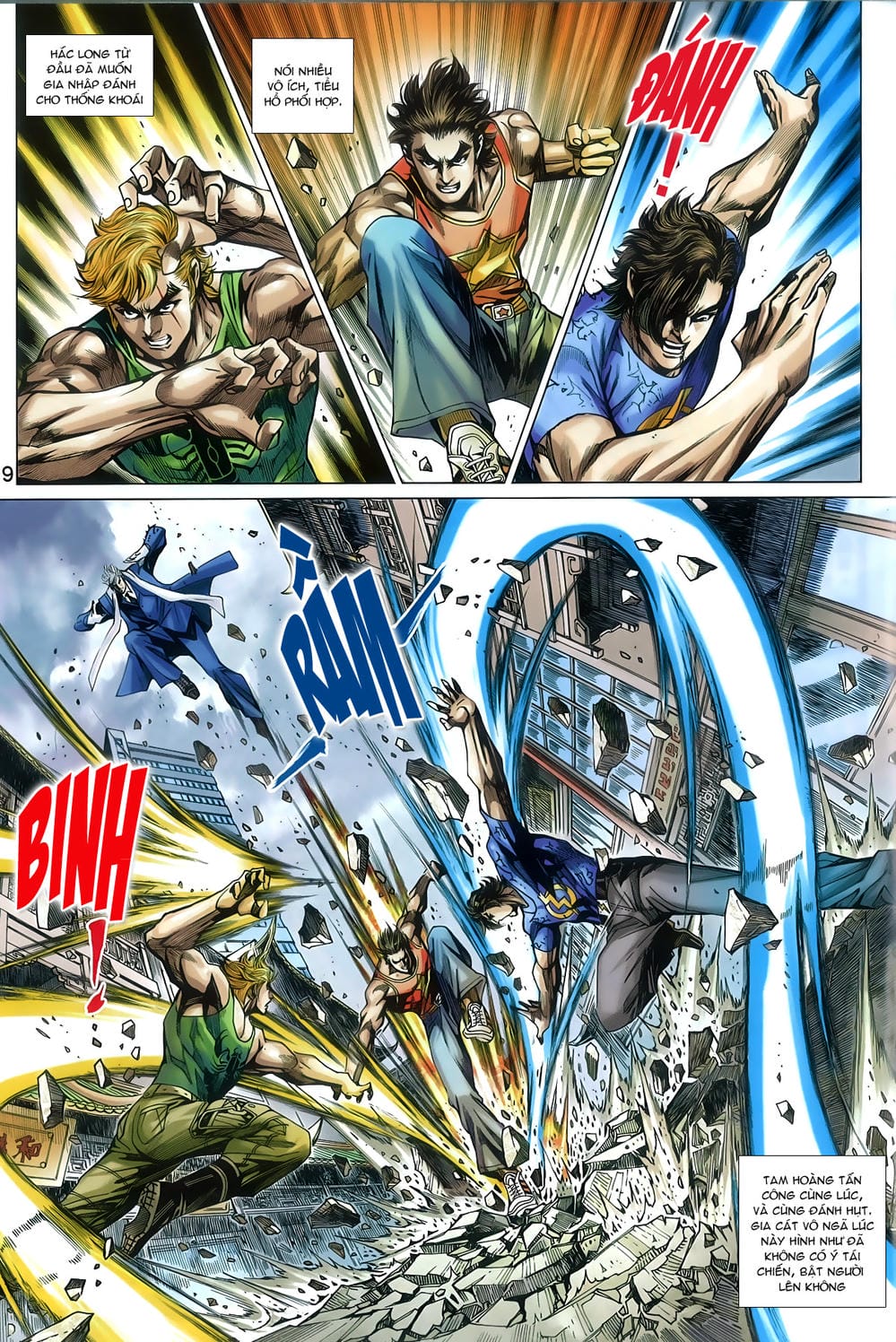 Truyện Tranh Tân Tác Long Hổ Môn trang 4