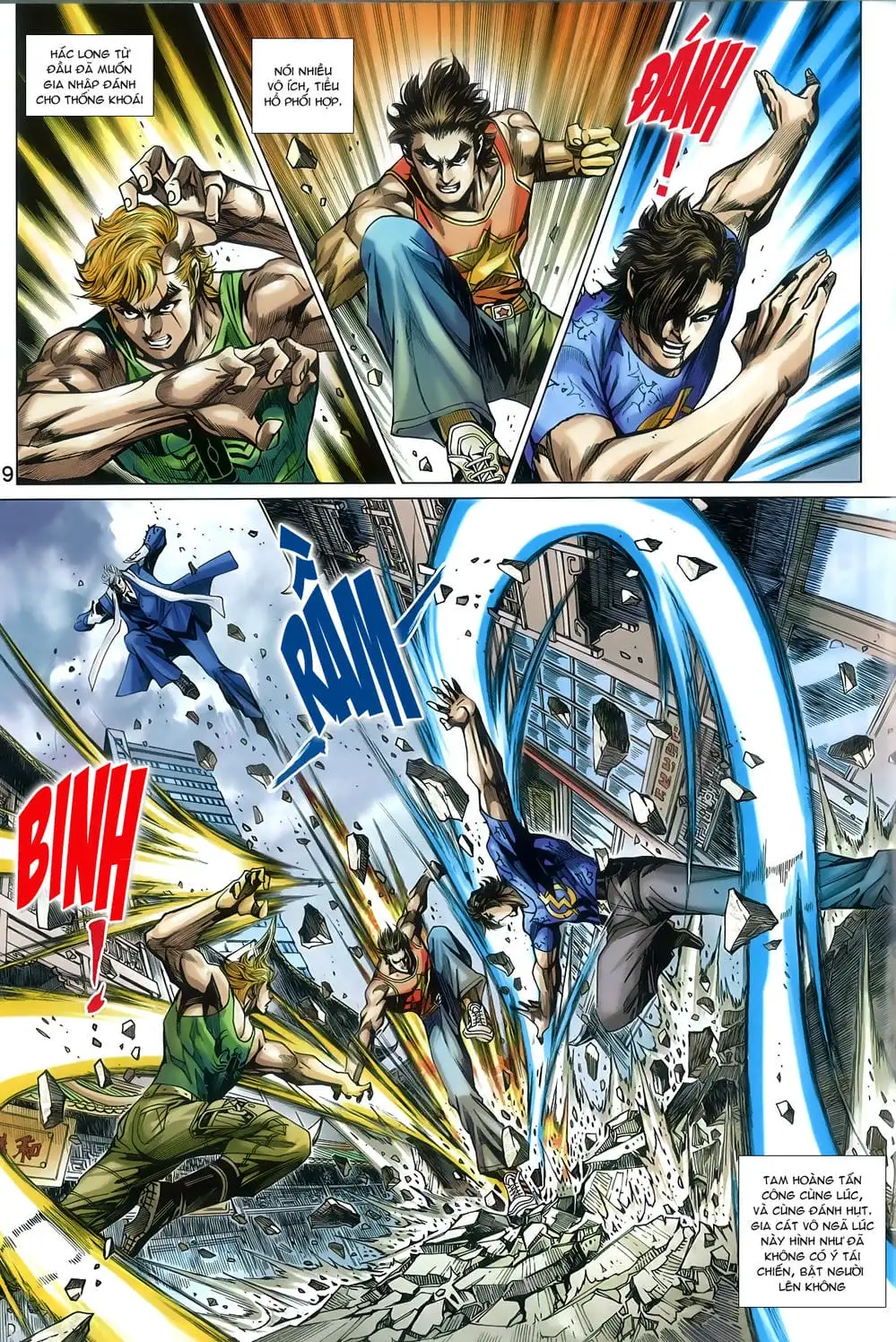 Truyện Tranh Tân Tác Long Hổ Môn trang 4