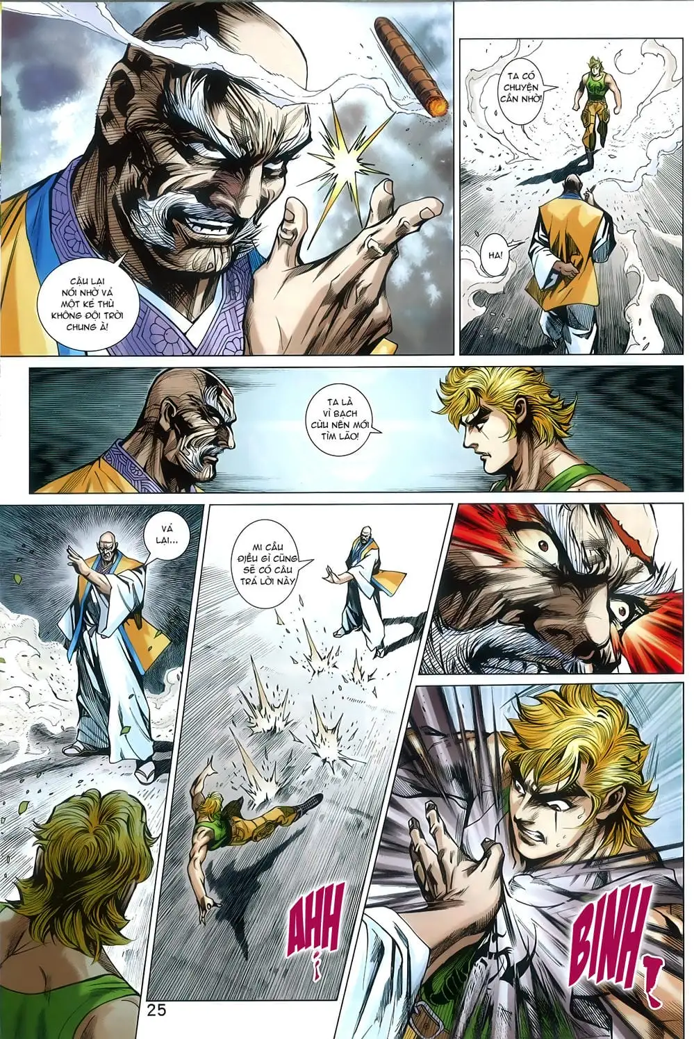 Truyện Tranh Tân Tác Long Hổ Môn trang 4