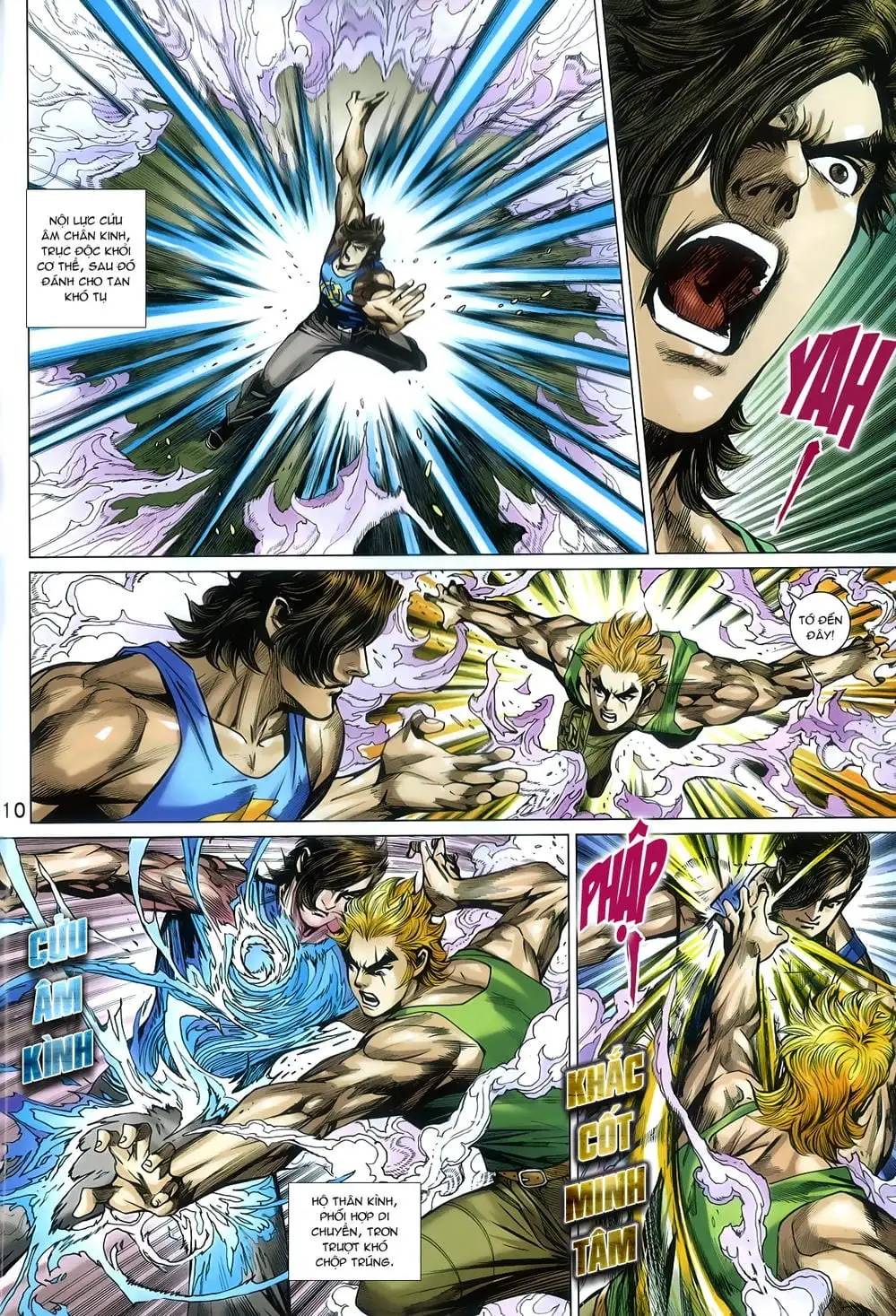 Truyện Tranh Tân Tác Long Hổ Môn trang 4