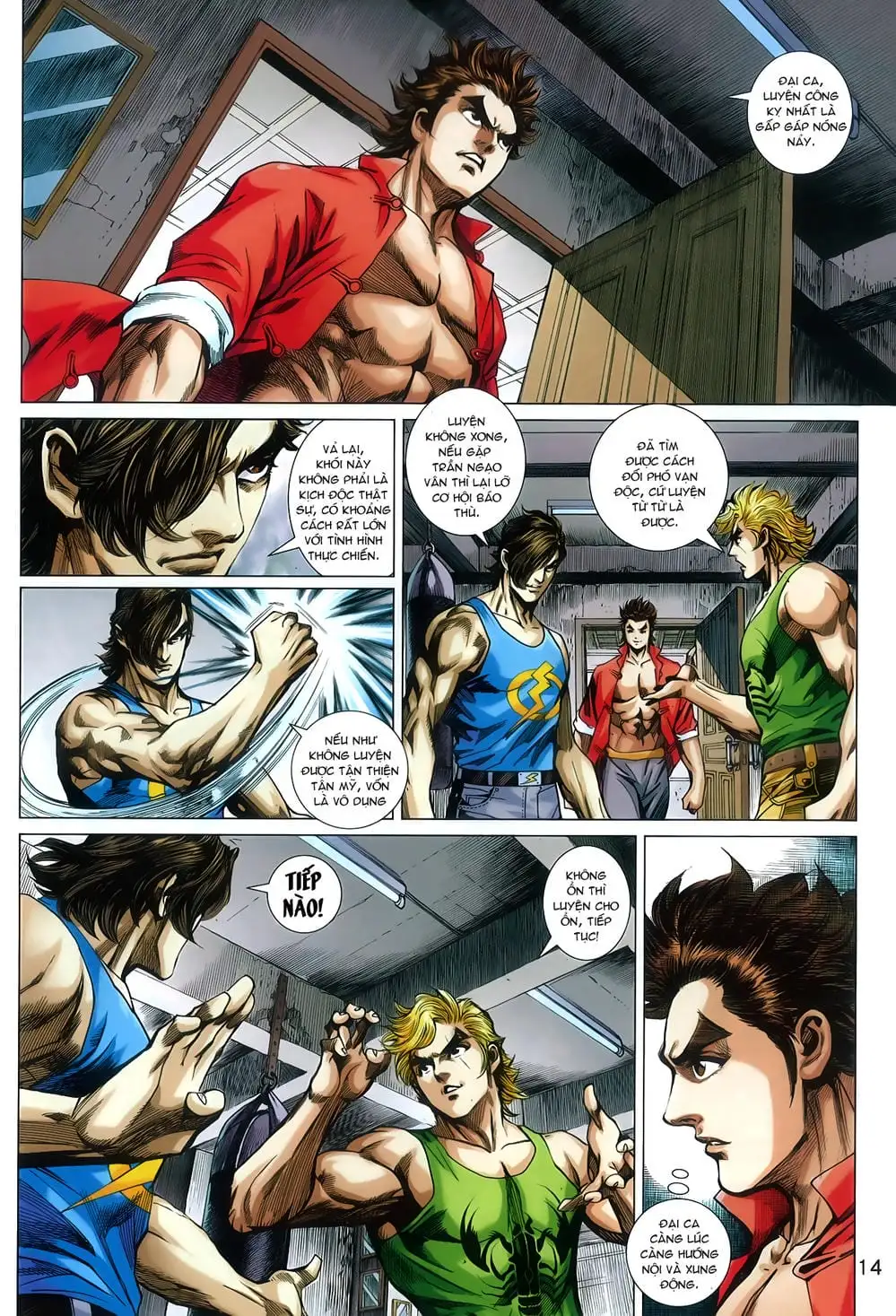 Truyện Tranh Tân Tác Long Hổ Môn trang 4