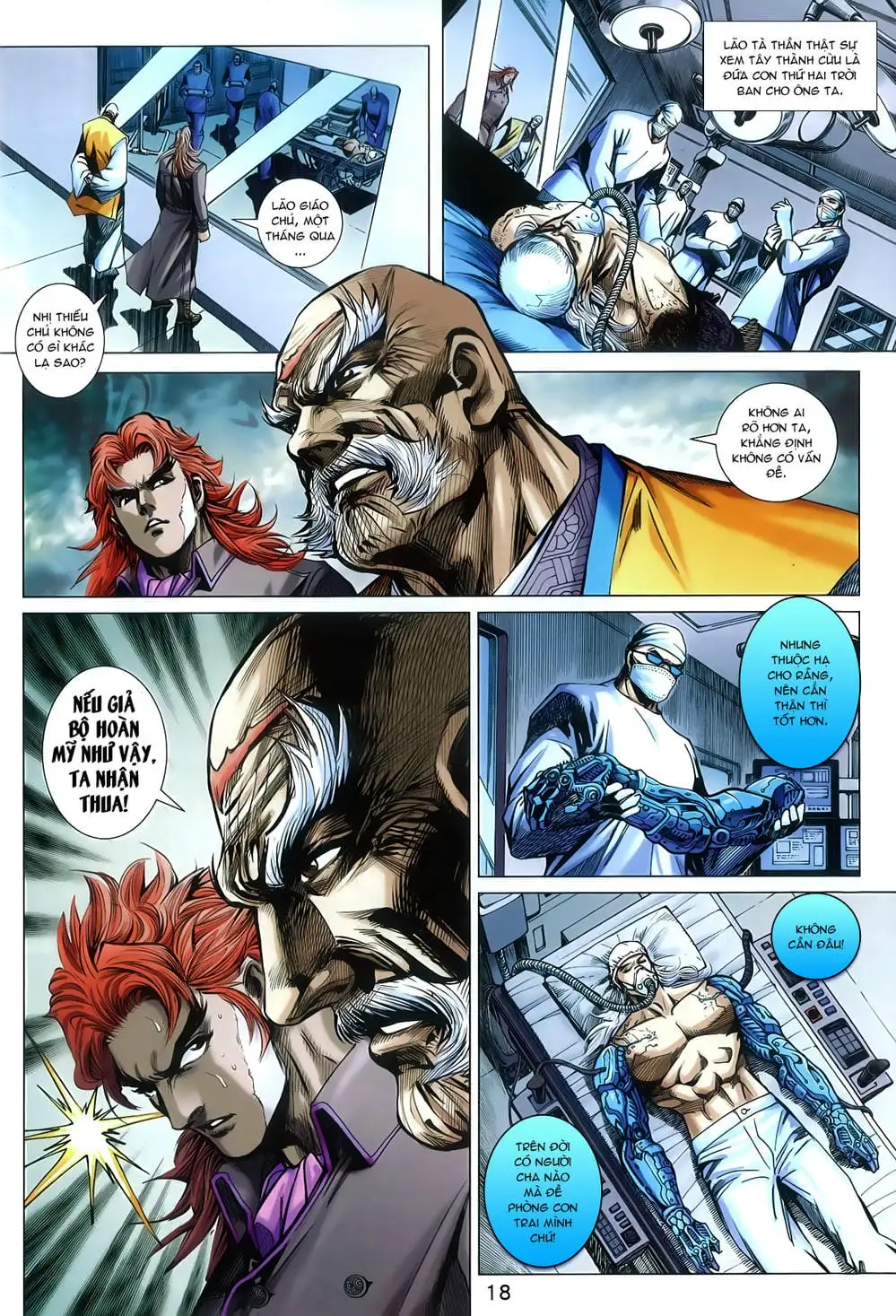 Truyện Tranh Tân Tác Long Hổ Môn trang 4