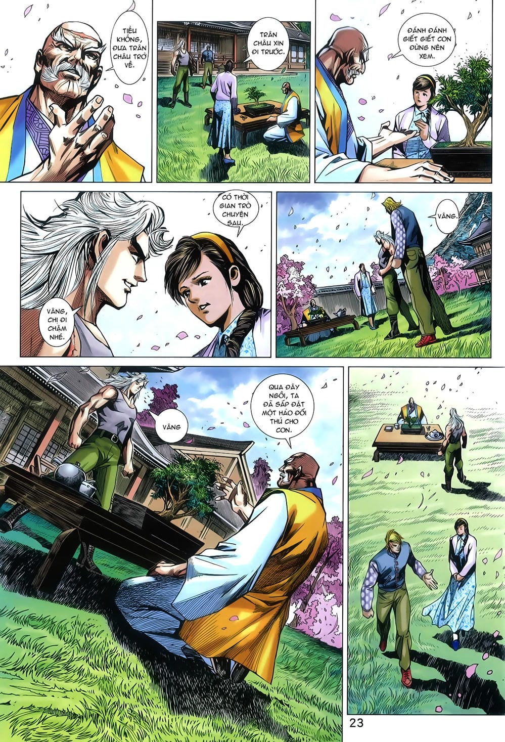 Truyện Tranh Tân Tác Long Hổ Môn trang 4