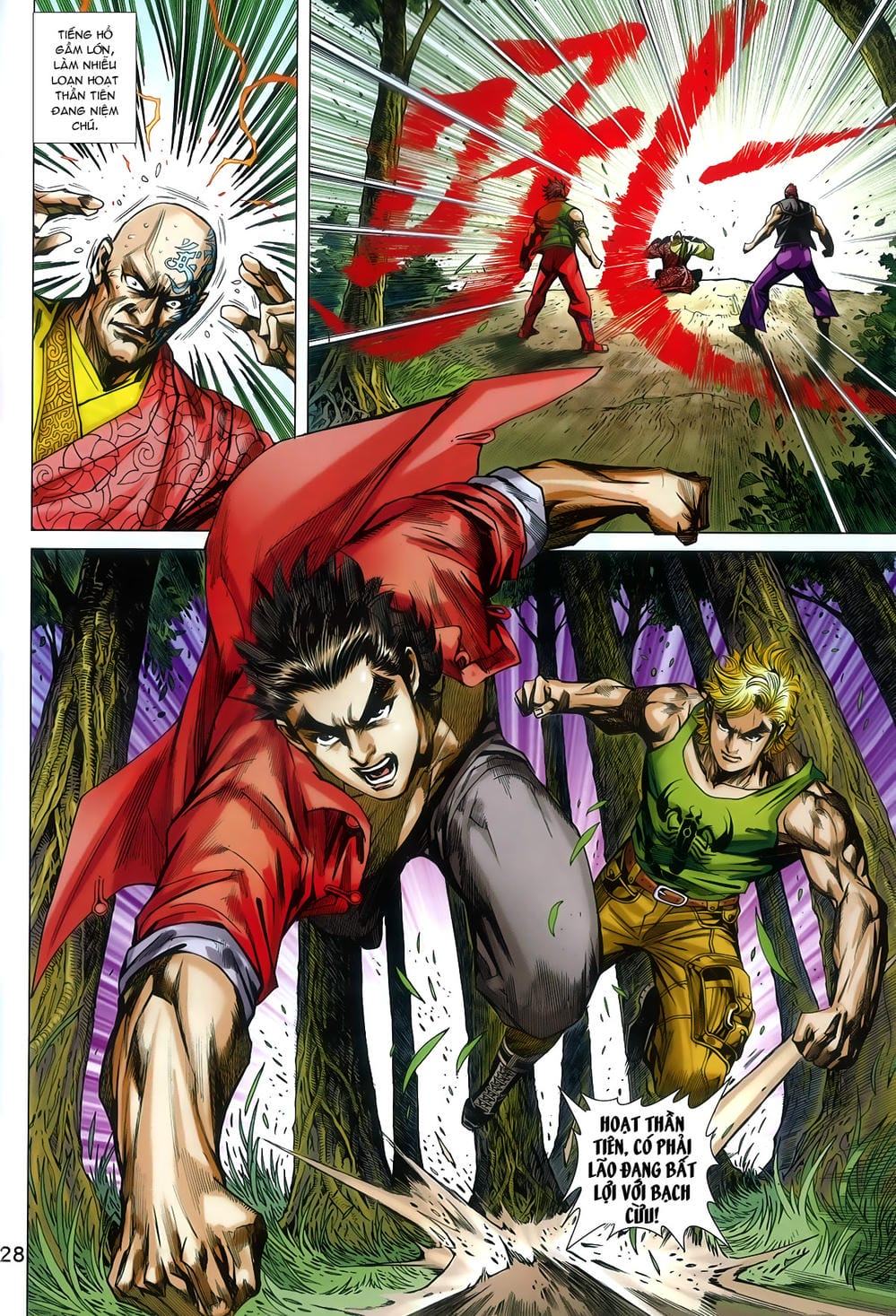 Truyện Tranh Tân Tác Long Hổ Môn trang 4