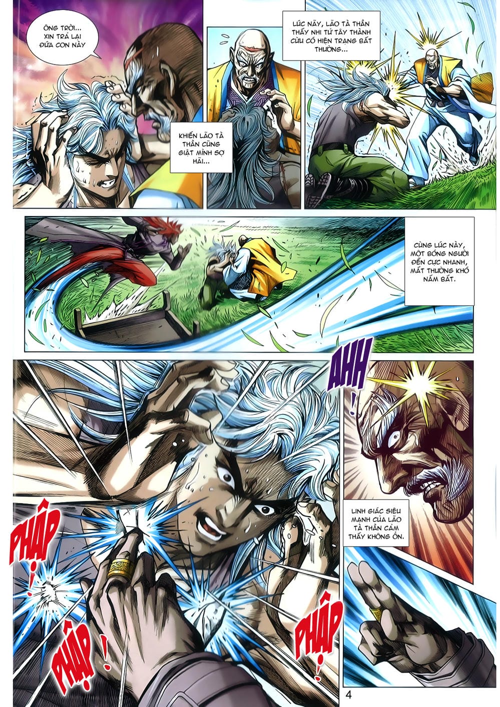 Truyện Tranh Tân Tác Long Hổ Môn trang 4