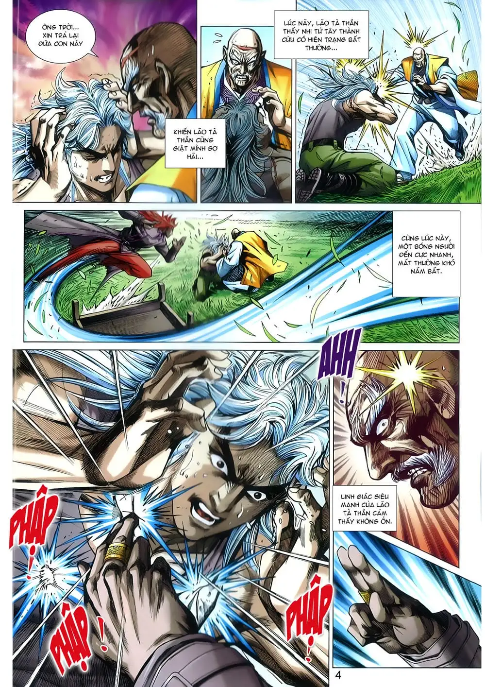 Truyện Tranh Tân Tác Long Hổ Môn trang 4