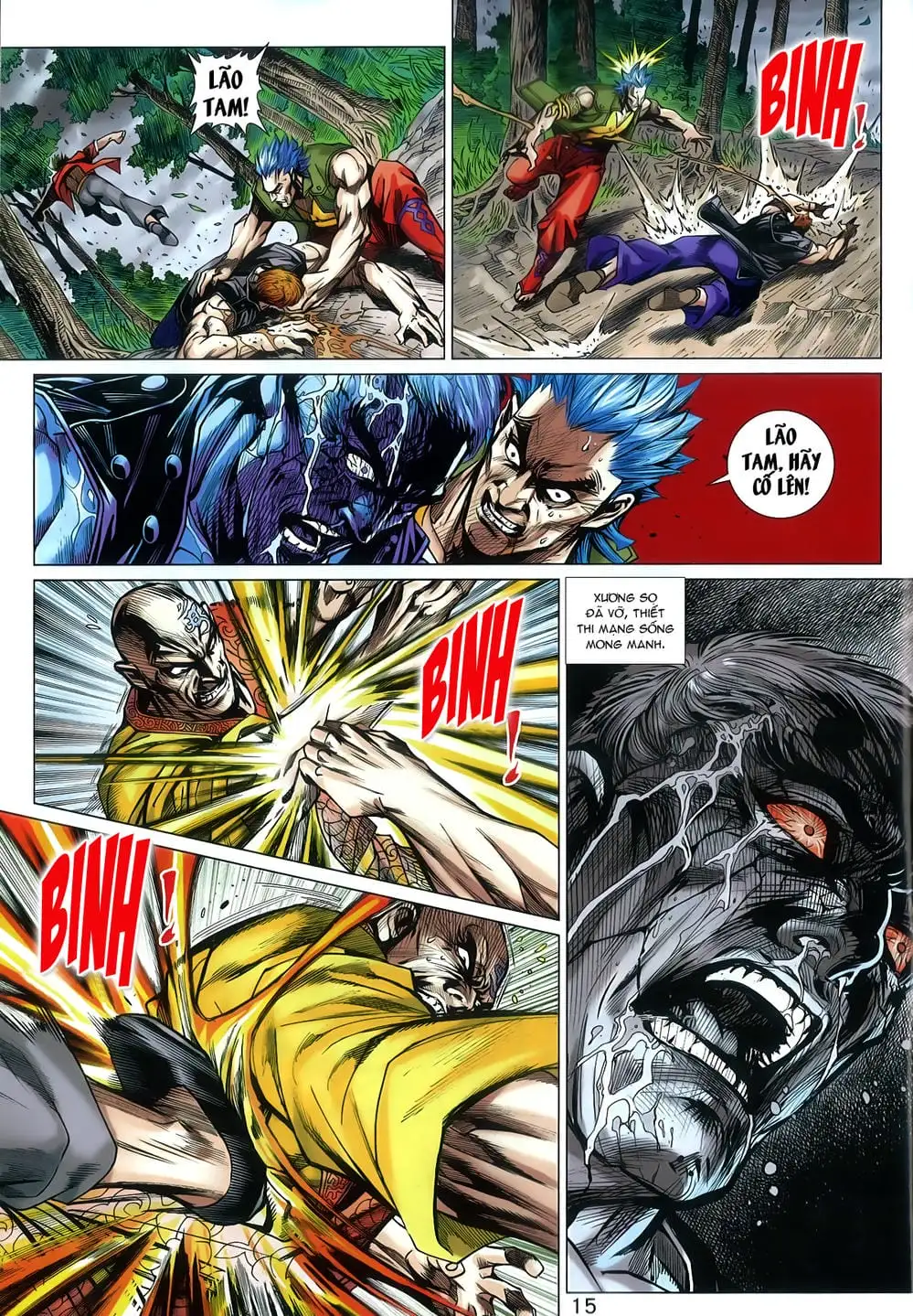 Truyện Tranh Tân Tác Long Hổ Môn trang 4