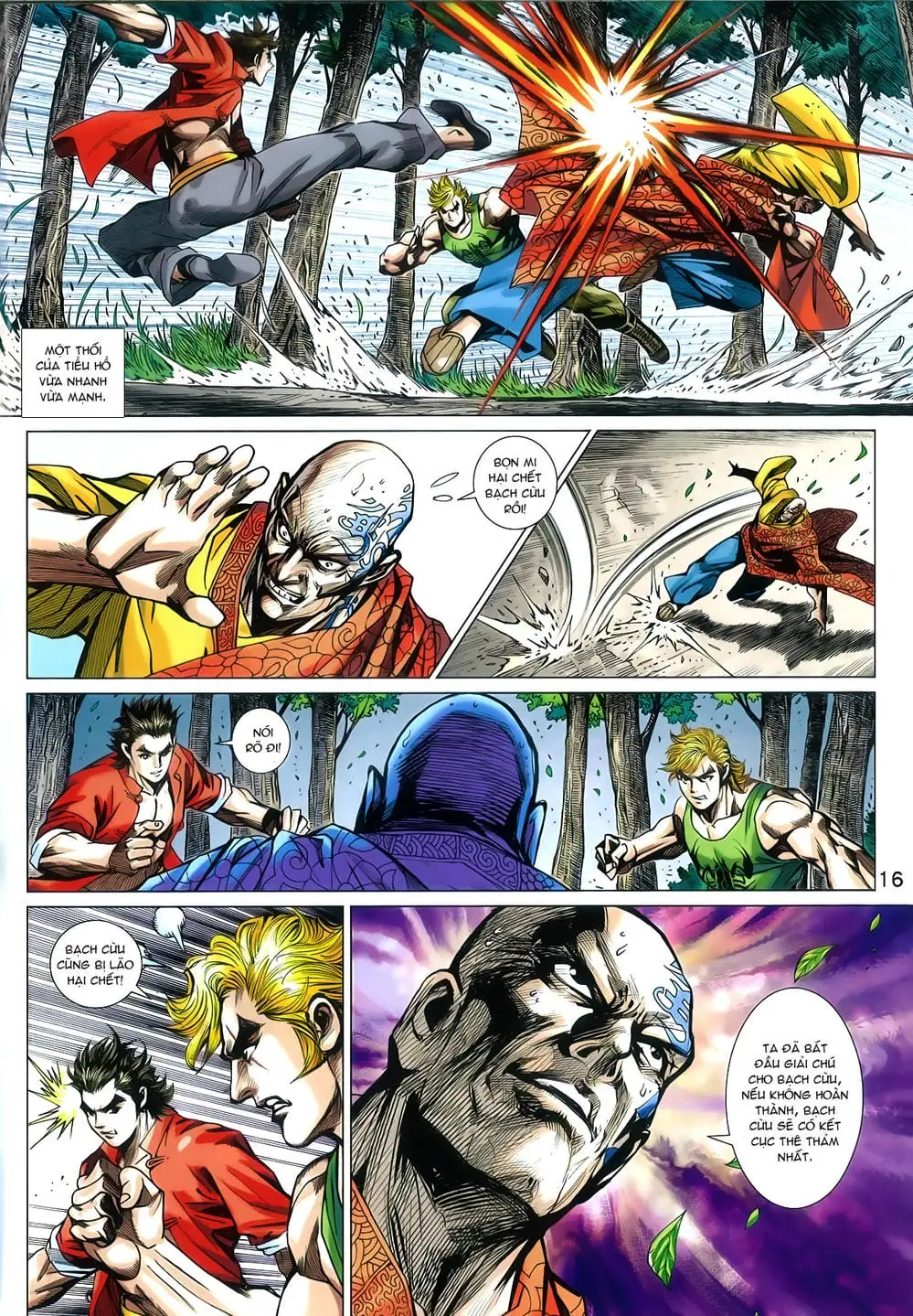 Truyện Tranh Tân Tác Long Hổ Môn trang 4