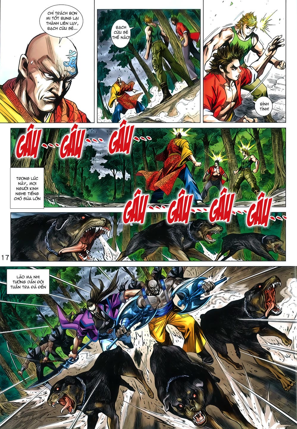 Truyện Tranh Tân Tác Long Hổ Môn trang 4