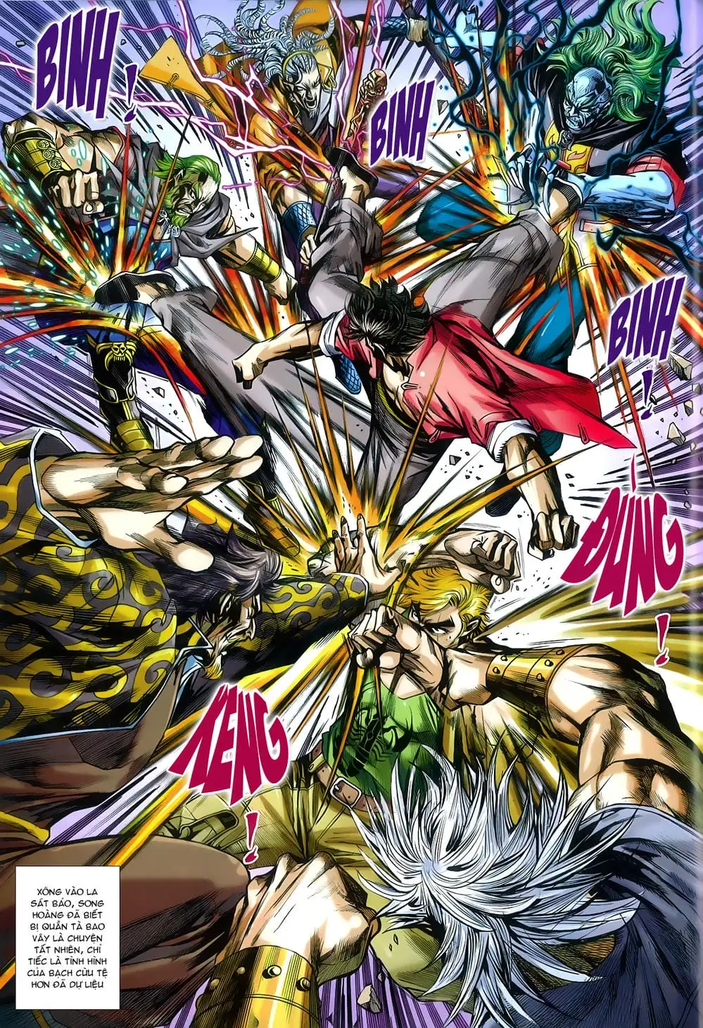 Truyện Tranh Tân Tác Long Hổ Môn trang 4