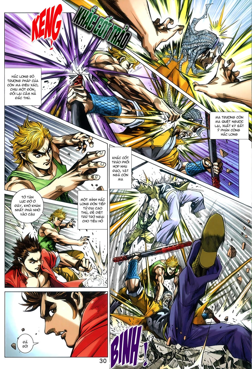 Truyện Tranh Tân Tác Long Hổ Môn trang 4