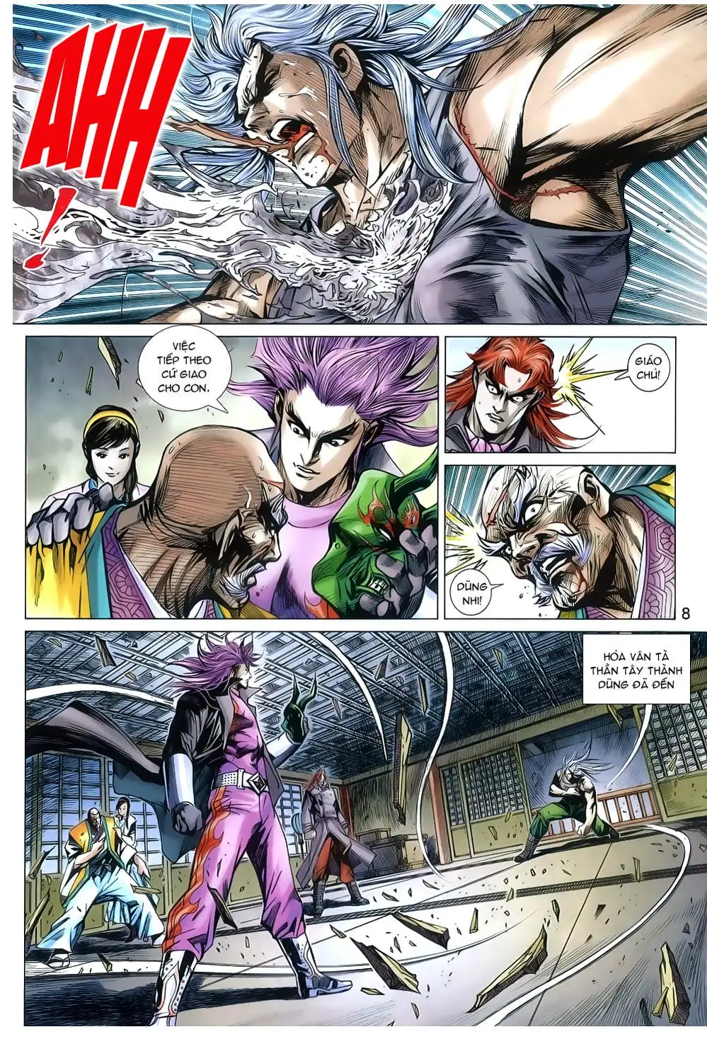 Truyện Tranh Tân Tác Long Hổ Môn trang 4