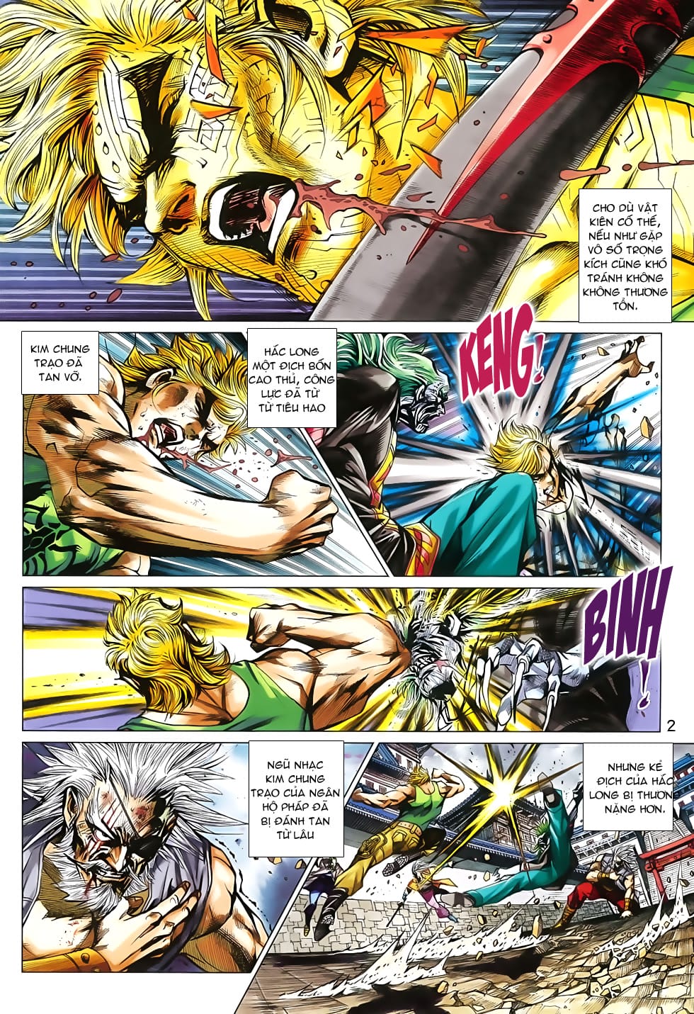 Truyện Tranh Tân Tác Long Hổ Môn trang 4