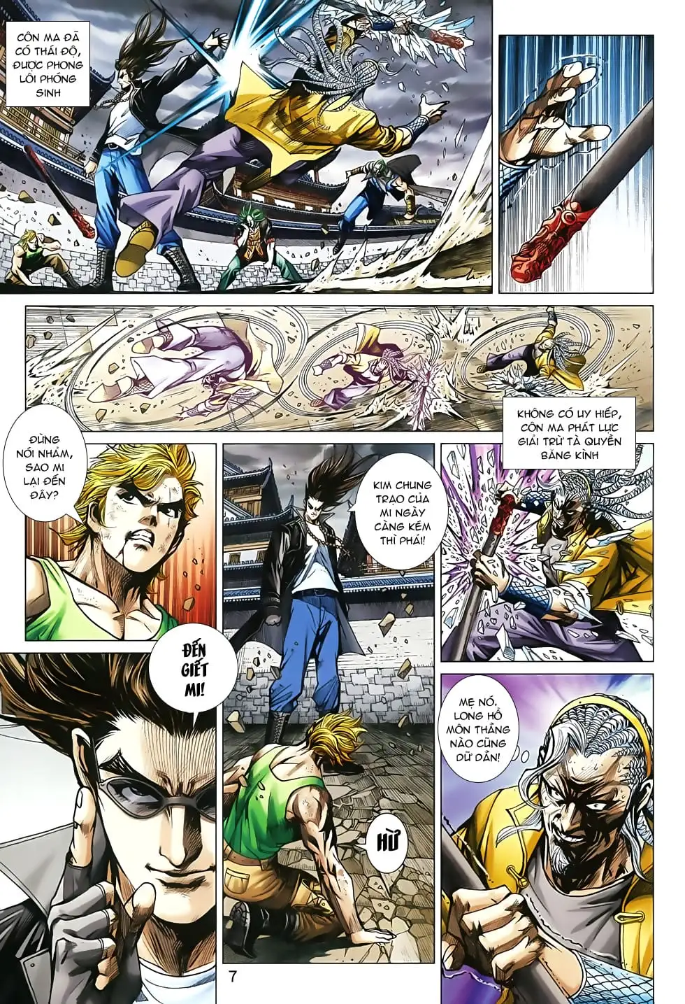 Truyện Tranh Tân Tác Long Hổ Môn trang 4