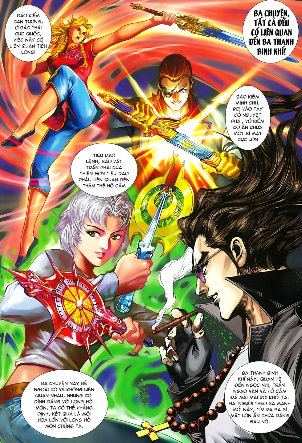Truyện Tranh Tân Tác Long Hổ Môn trang 4