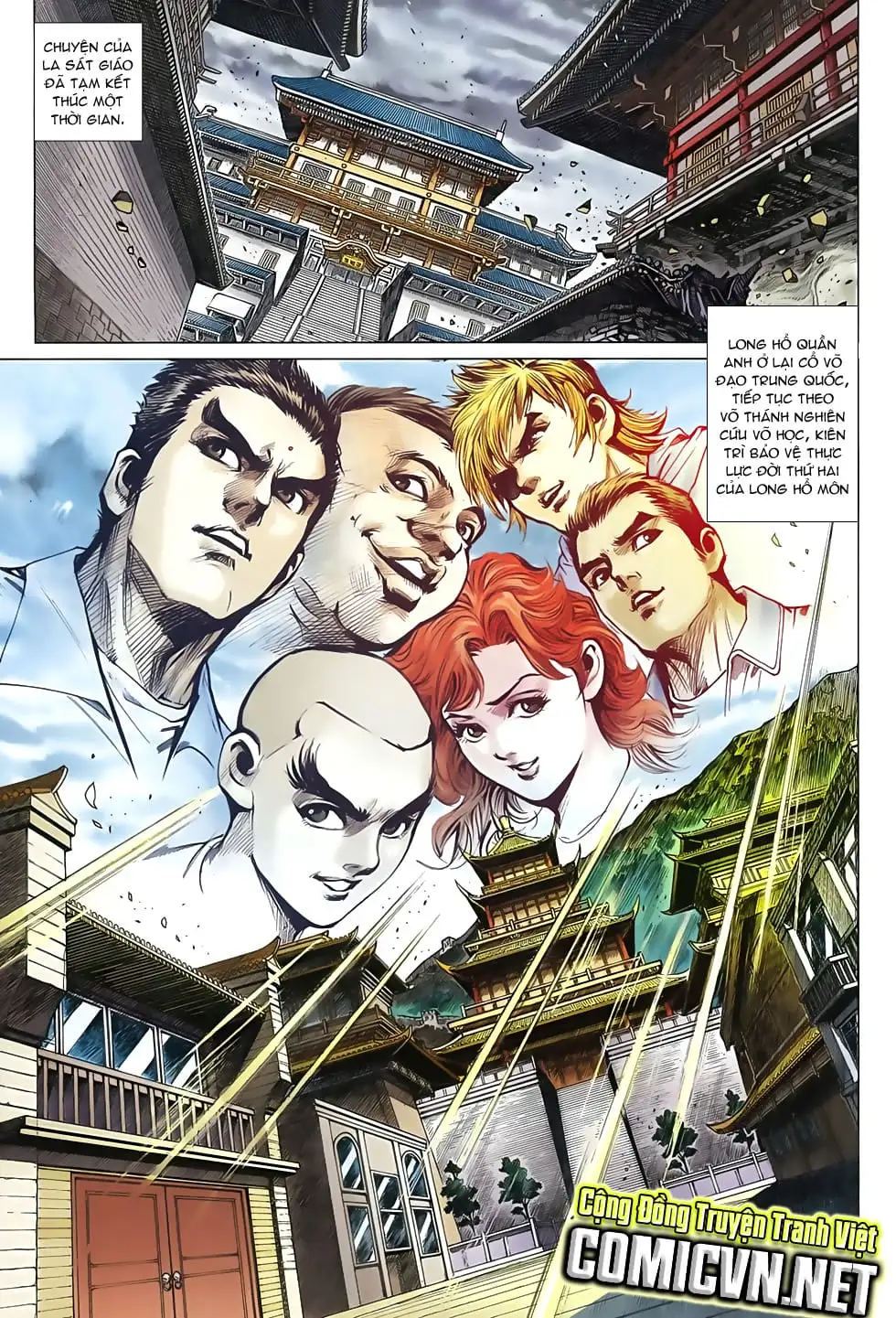 Truyện Tranh Tân Tác Long Hổ Môn trang 4