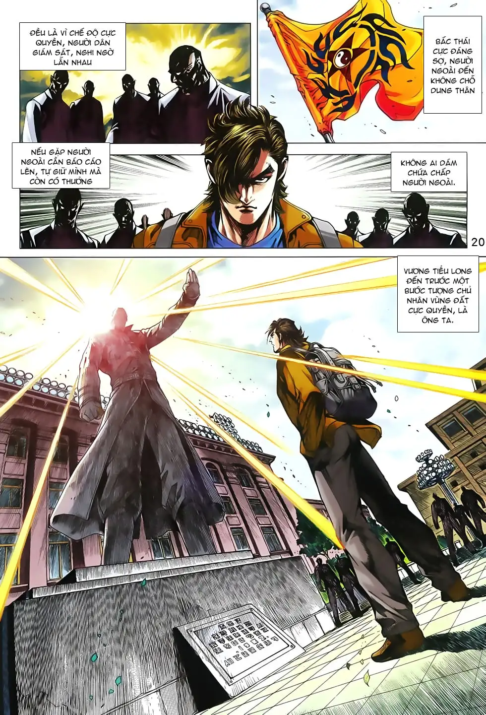 Truyện Tranh Tân Tác Long Hổ Môn trang 4