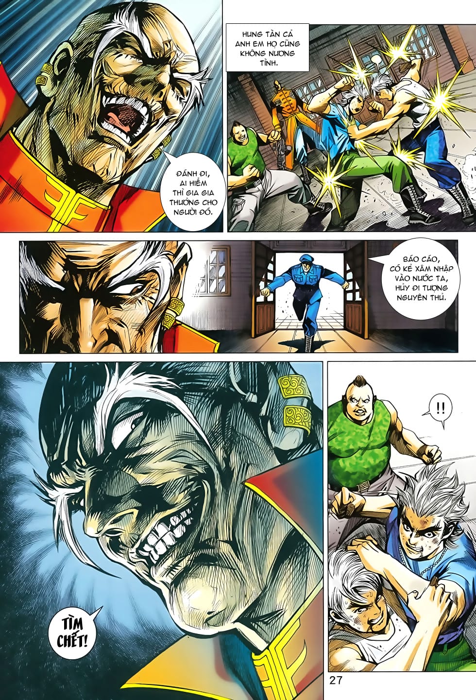 Truyện Tranh Tân Tác Long Hổ Môn trang 4