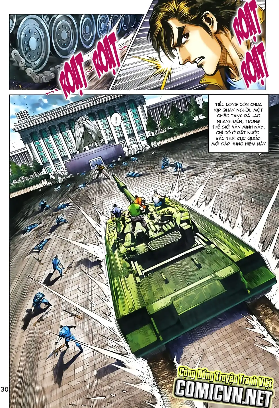 Truyện Tranh Tân Tác Long Hổ Môn trang 4