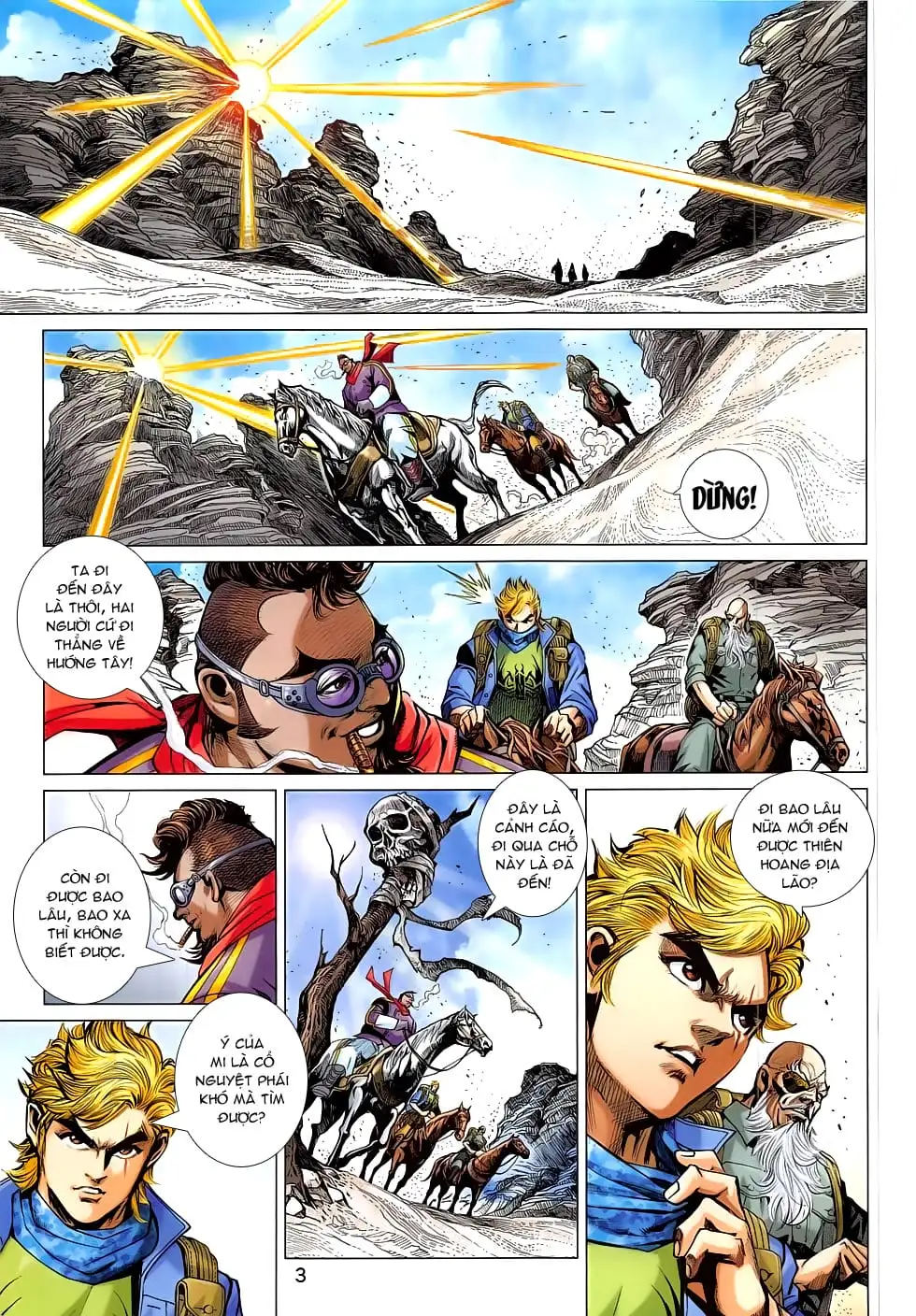 Truyện Tranh Tân Tác Long Hổ Môn trang 4