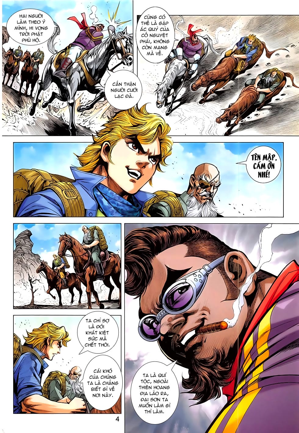 Truyện Tranh Tân Tác Long Hổ Môn trang 4