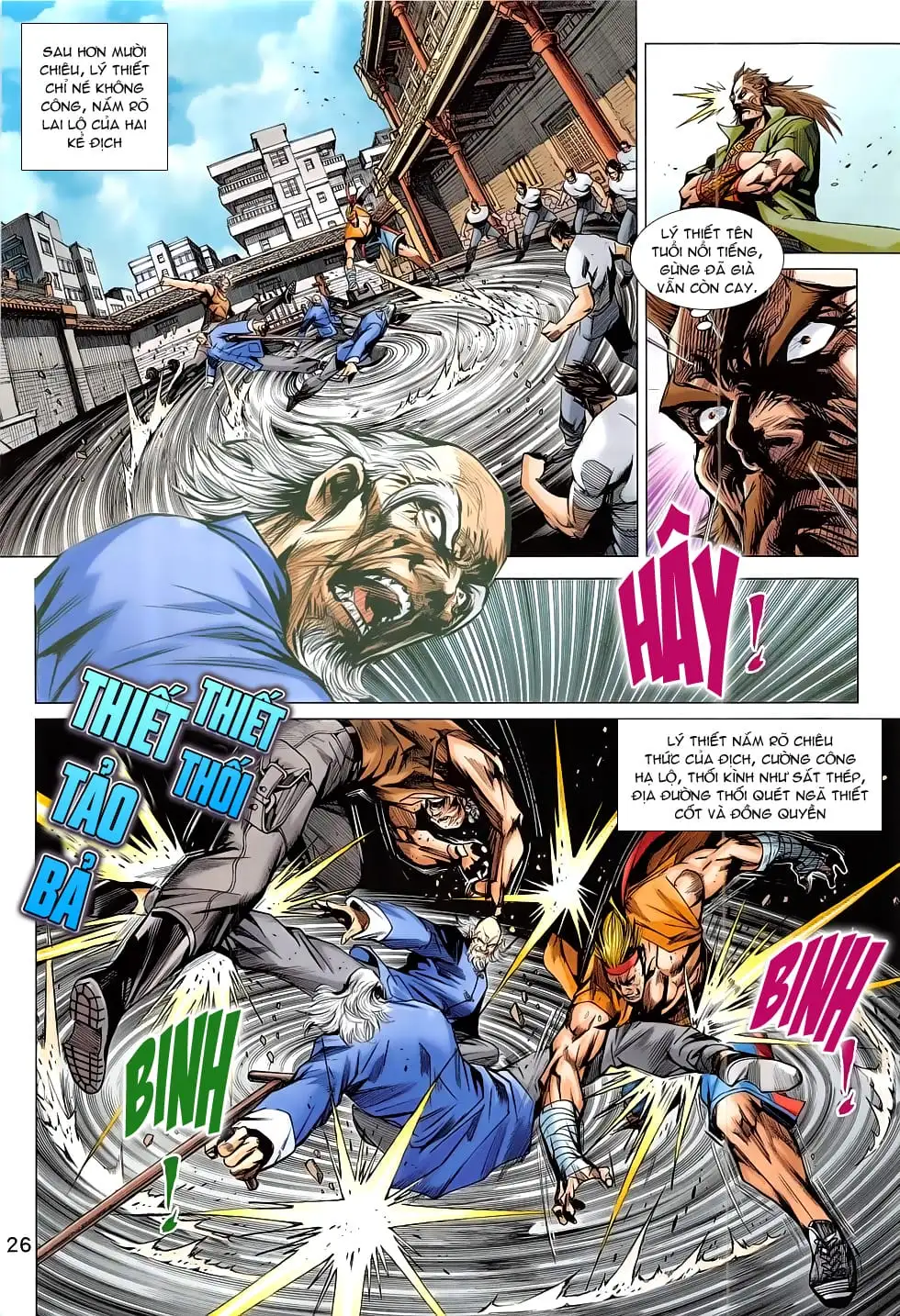 Truyện Tranh Tân Tác Long Hổ Môn trang 4