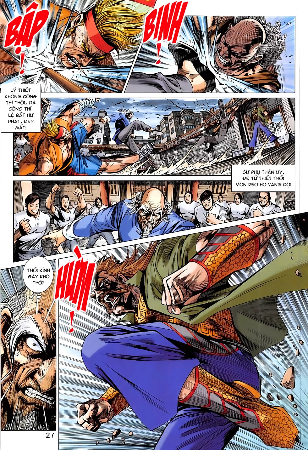 Truyện Tranh Tân Tác Long Hổ Môn trang 4