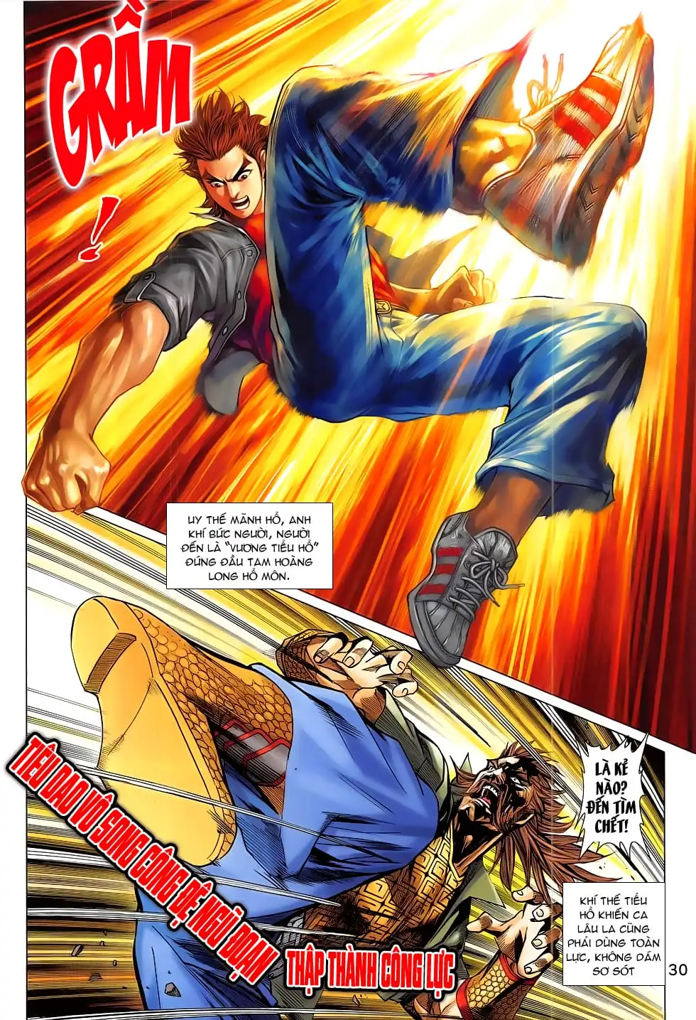 Truyện Tranh Tân Tác Long Hổ Môn trang 4