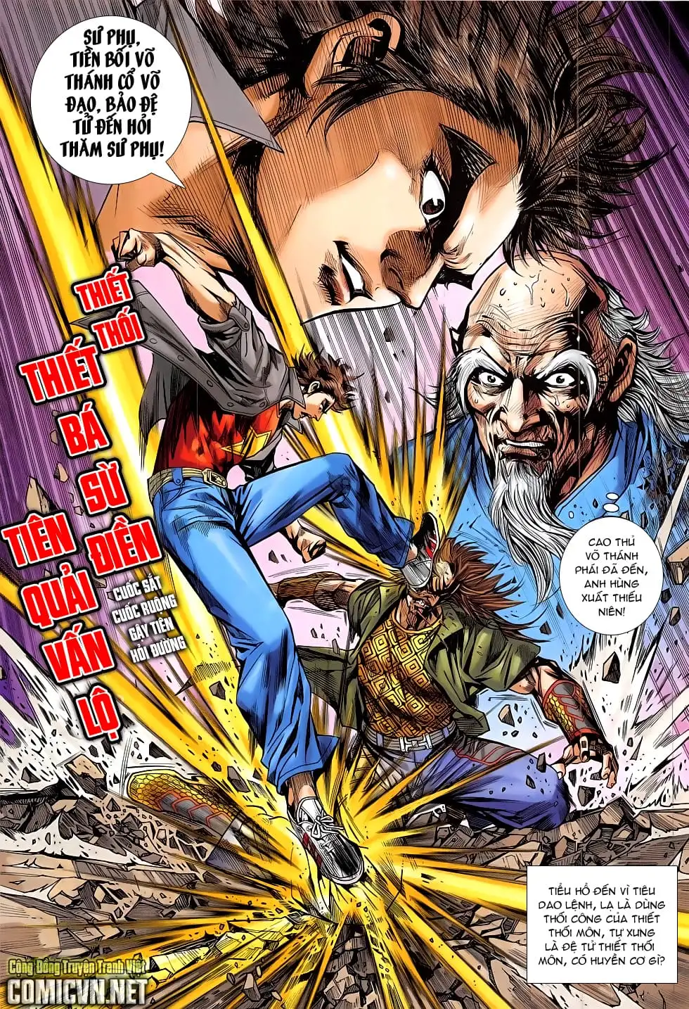Truyện Tranh Tân Tác Long Hổ Môn trang 4