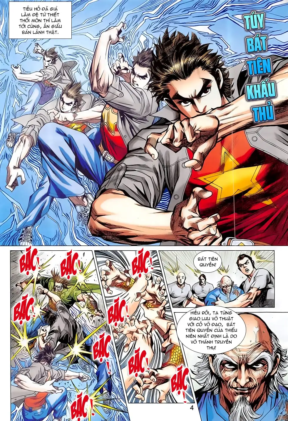 Truyện Tranh Tân Tác Long Hổ Môn trang 4