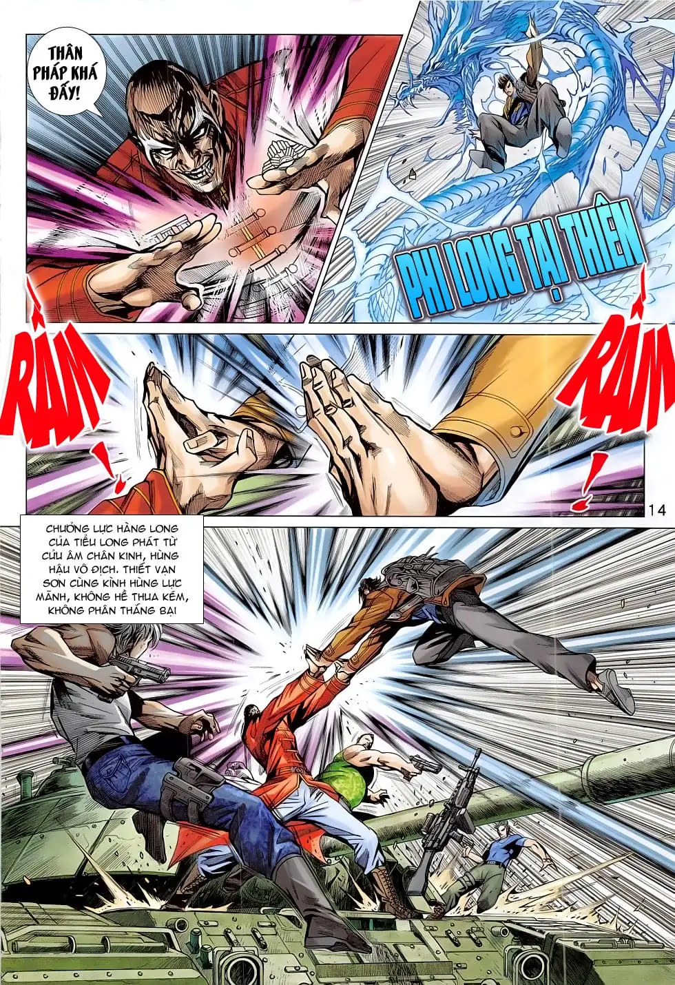 Truyện Tranh Tân Tác Long Hổ Môn trang 4