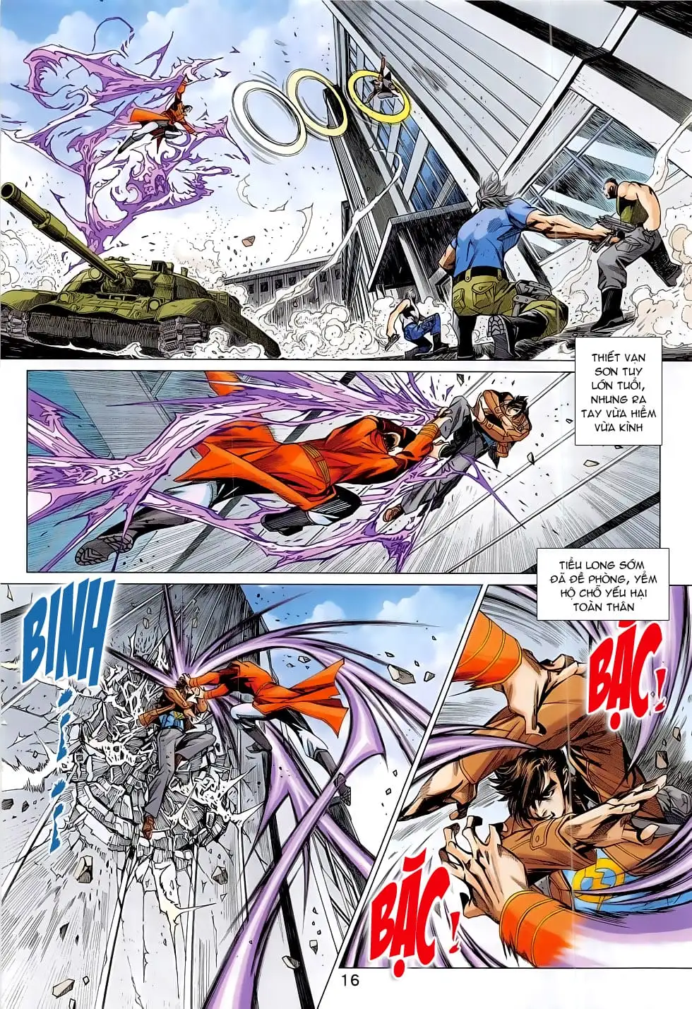 Truyện Tranh Tân Tác Long Hổ Môn trang 4