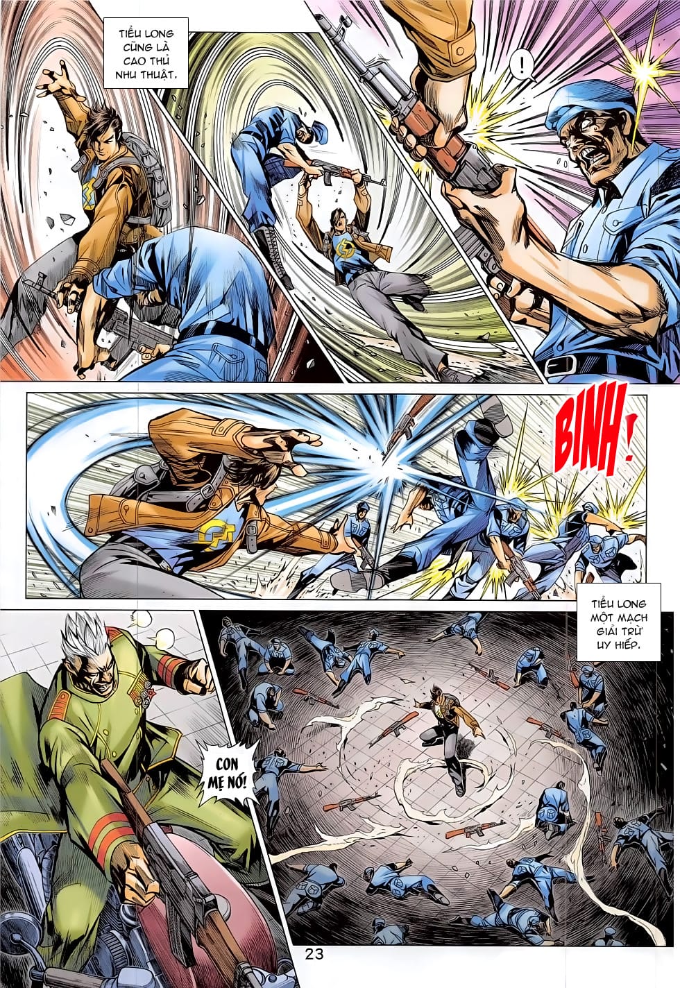 Truyện Tranh Tân Tác Long Hổ Môn trang 4