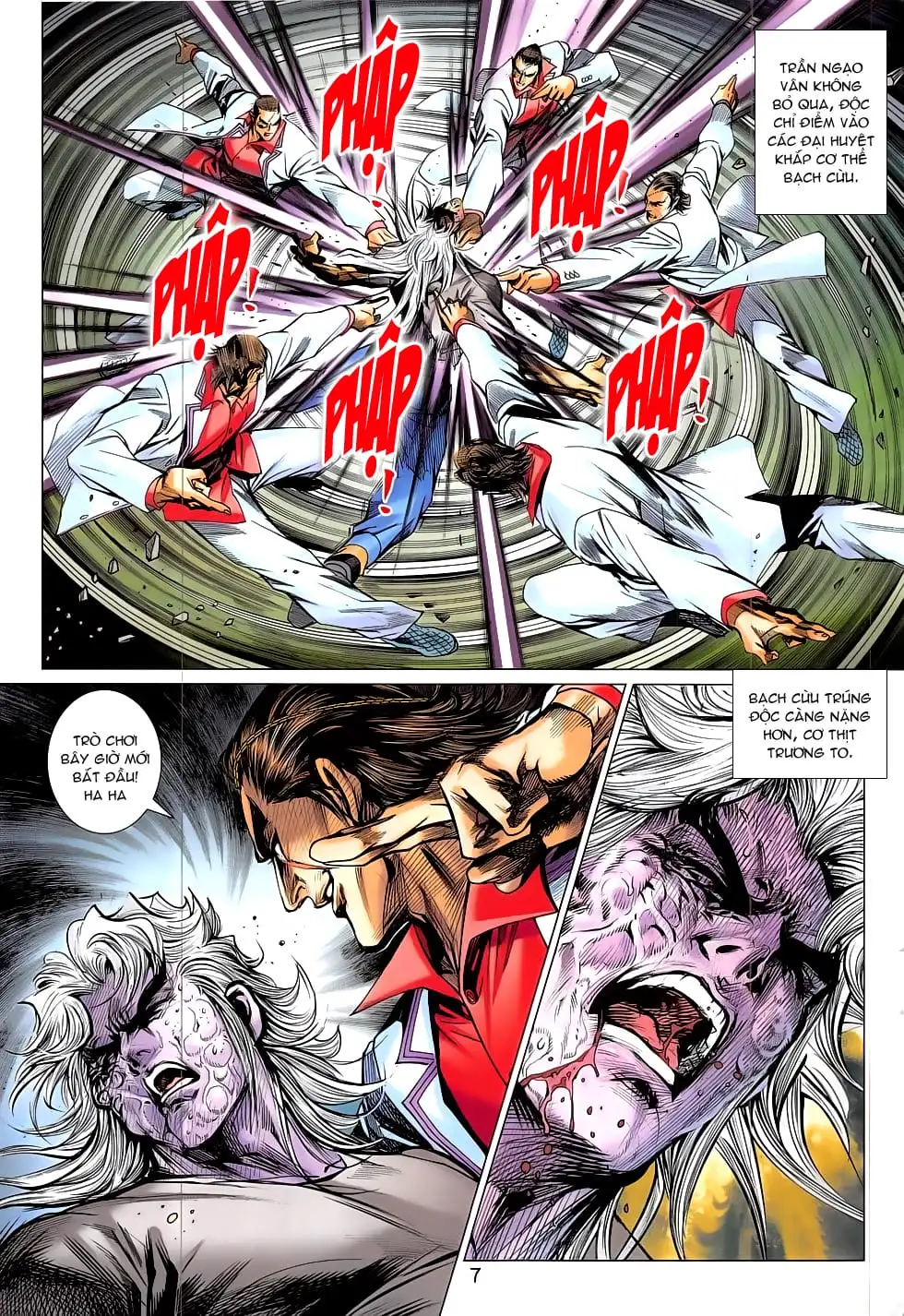 Truyện Tranh Tân Tác Long Hổ Môn trang 4